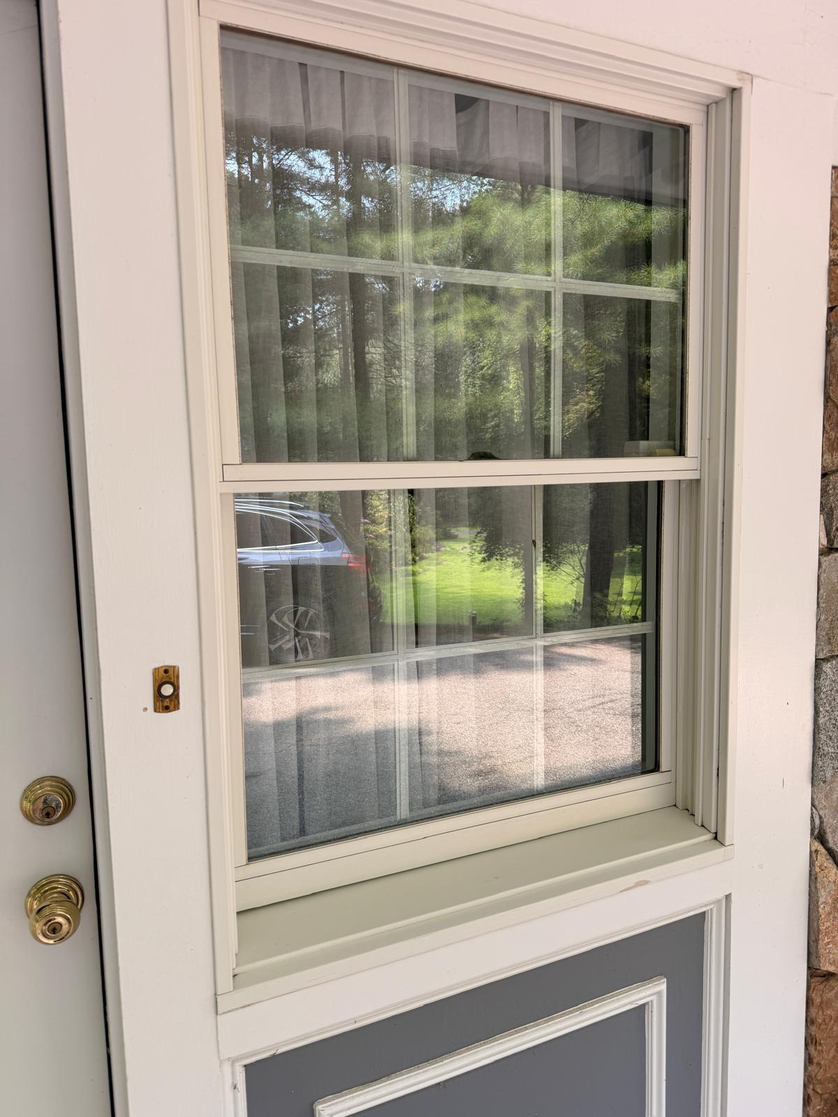 Window after professional cleaning, job 3